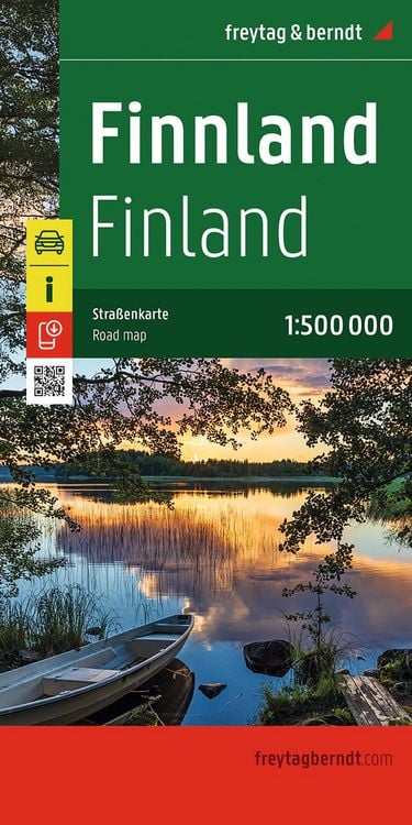 Produktbild: freytag & berndt Stra&szlig;enkarte Finnland 1:500.000