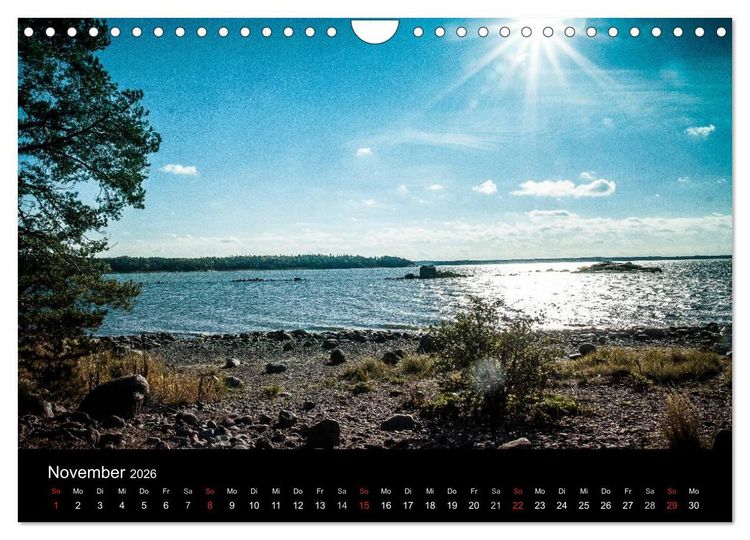 Produktbild: Finnland Sch&auml;renmeer (Wandkalender 2026 DIN A4 quer), CALVENDO Monatskalender