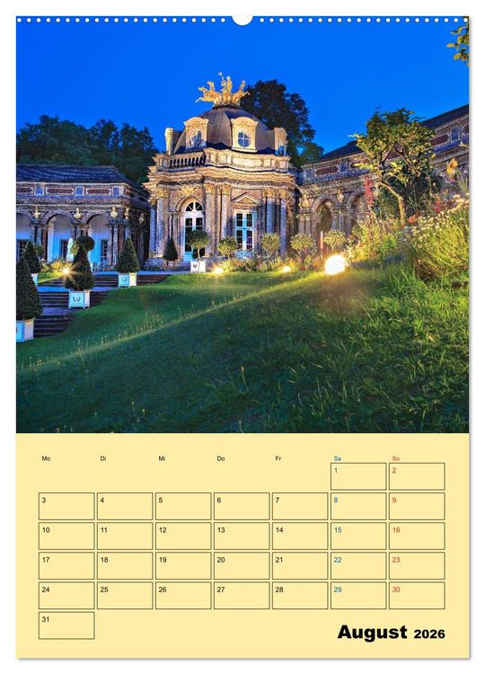 Produktbild: Bayreuth - die oberfr&auml;nkische Hauptstadt (hochwertiger Premium Wandkalender 2026 DIN A2 hoch), Kunstdruck in Hochglanz