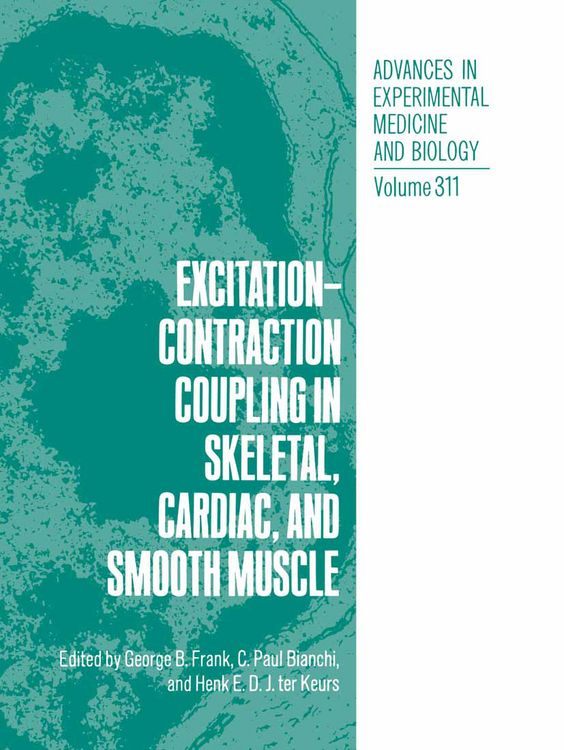Produktbild: Excitation-Contraction Coupling in Skeletal, Cardiac, and Smooth Muscle