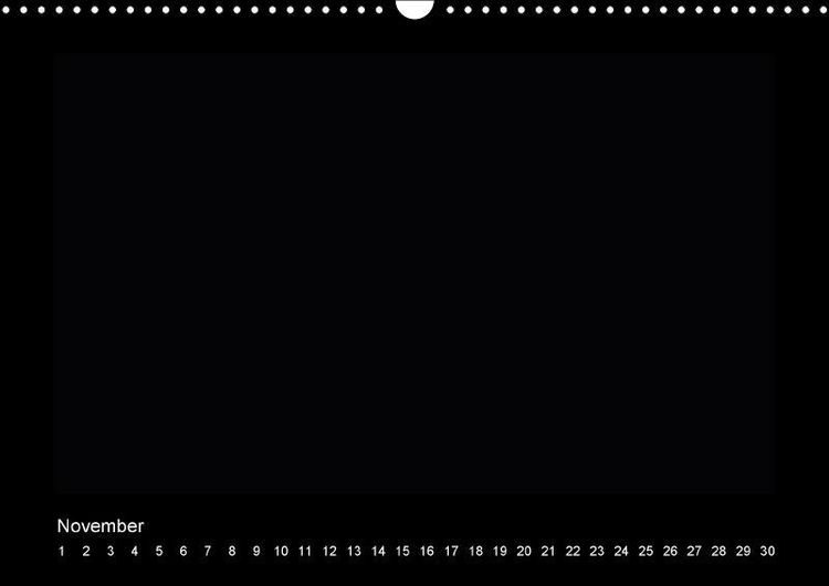 Produktbild: K. A., K: Geburtstags - Bastelkalender - Schwarz (Wandkalen