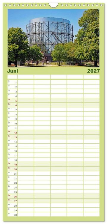 Produktbild: Familienplaner 2027 - So sch&ouml;n ist Pforzheim mit 5 Spalten (Wandkalender, 21 x 45 cm) CALVENDO