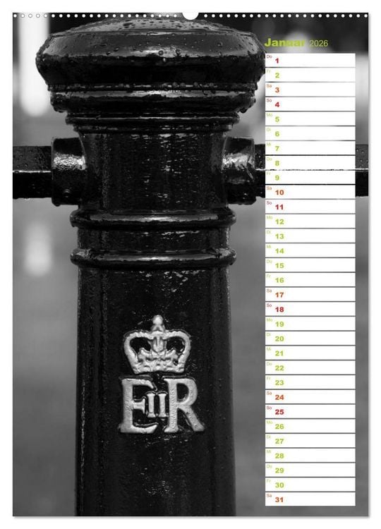 Produktbild: Big City London (Wandkalender 2026 DIN A2 hoch), CALVENDO Monatskalender