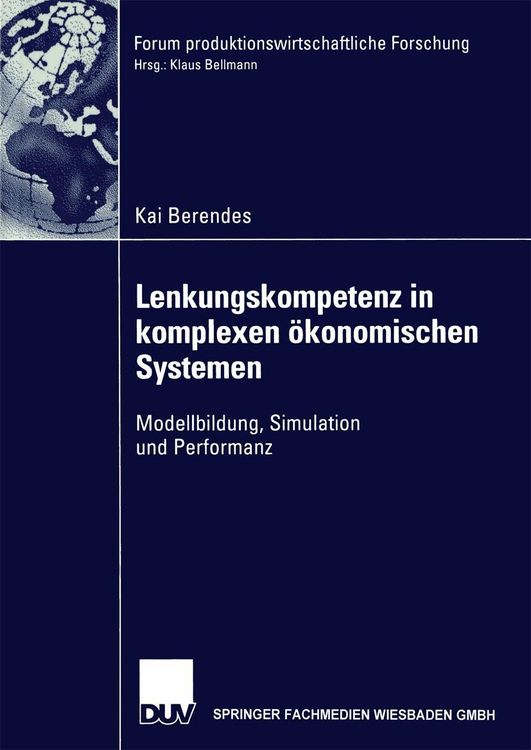 Produktbild: Lenkungskompetenz in komplexen &ouml;konomischen Systemen