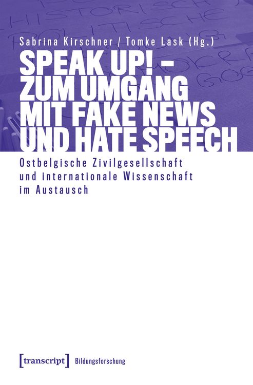 Produktbild: Speak Up! - Zum Umgang mit Fake News und Hate Speech