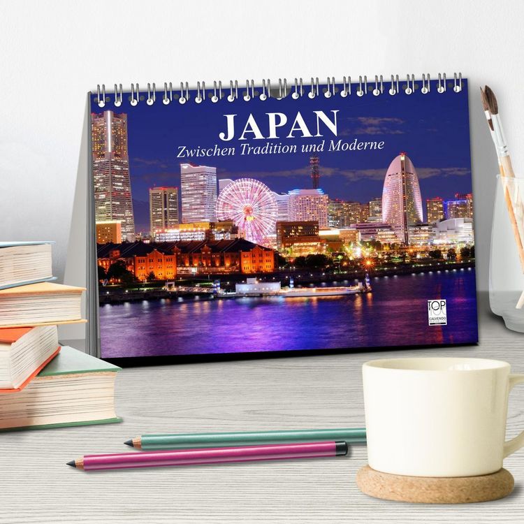 Produktbild: Japan. Zwischen Tradition und Moderne (Tischkalender 2026 DIN A5 quer), CALVENDO Monatskalender