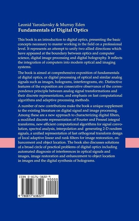 Produktbild: Fundamentals of Digital Optics