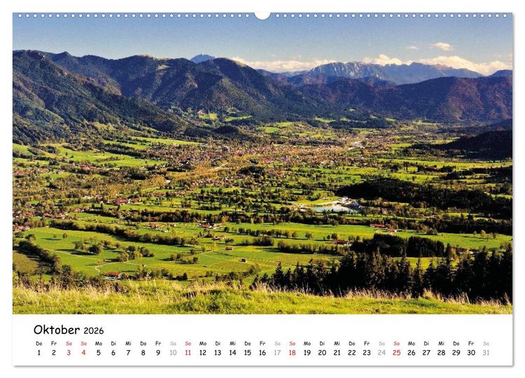 Produktbild: Wundersch&ouml;nes Isartal 2026 (hochwertiger Premium Wandkalender 2026 DIN A2 quer), Kunstdruck in Hochglanz