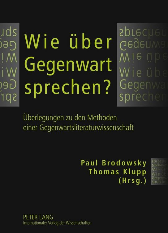 Produktbild: Wie &uuml;ber Gegenwart sprechen?