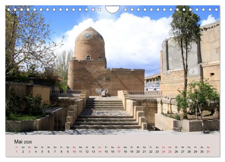 Produktbild: Unbekannter Iran (Wandkalender 2026 DIN A4 quer), CALVENDO Monatskalender