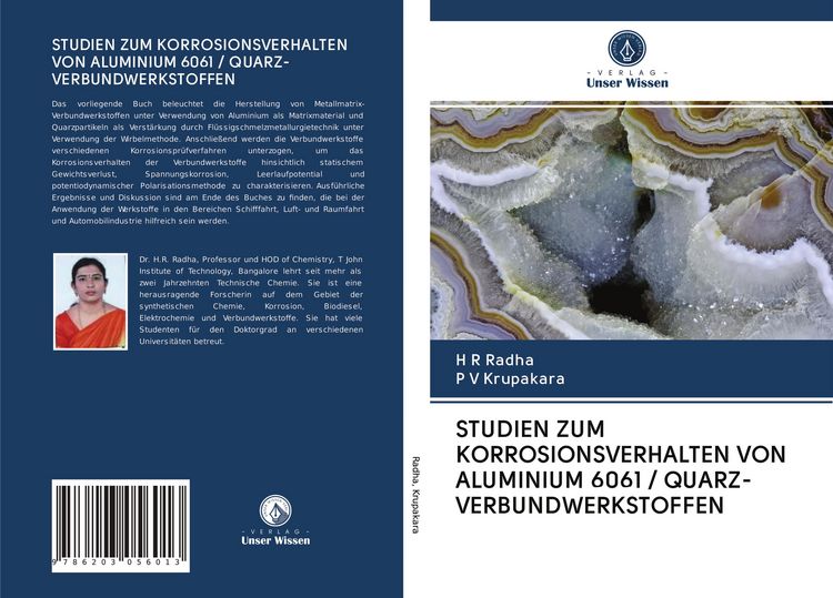 Produktbild: Studien Zum Korrosionsverhalten von Aluminium 6061 / Quarz-Verbundwerkstoffen