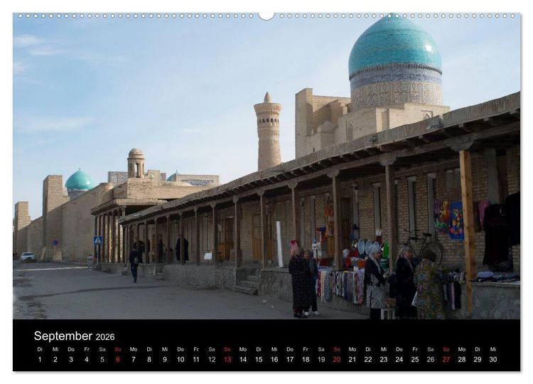 Produktbild: Usbekistan (Wandkalender 2026 DIN A2 quer), CALVENDO Monatskalender