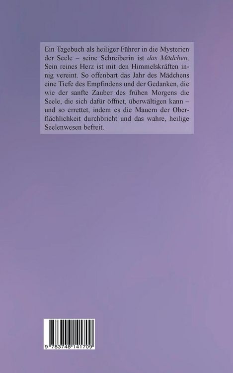 Produktbild: Das Jahr des M&auml;dchens