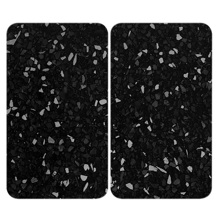 Produktbild: Herdabdeckplatte Universal Mod. Terrazzo, 2er Set, f&uuml;r alle Herdarten geeignet