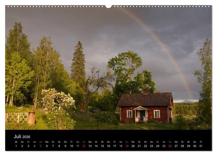Produktbild: Schweden im Wechsel der Jahreszeiten (Wandkalender 2026 DIN A2 quer), CALVENDO Monatskalender