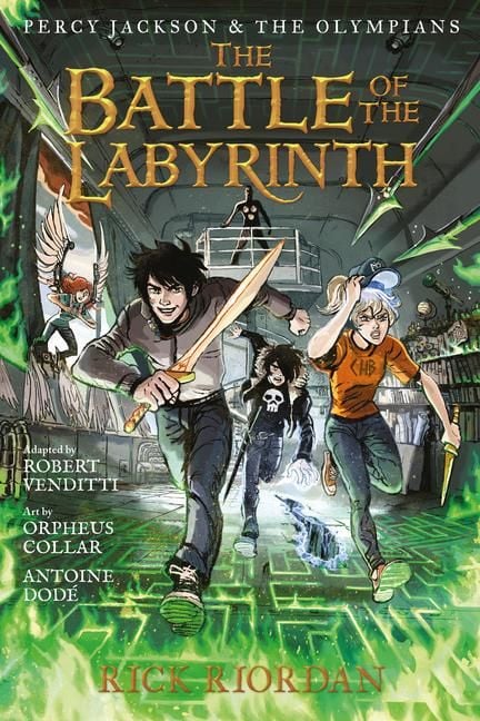 Produktbild: Percy Jackson and the Olympians: Battle of the Labyrinth: The Graphic Novel, The-Percy Jackson and the Olympians