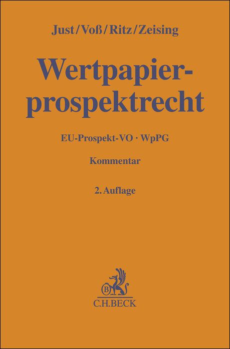 Produktbild: Wertpapierprospektrecht