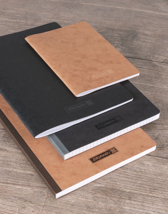 Produktbild: Brunnen Kladde A5 dot 96Bl 90g Premium br G