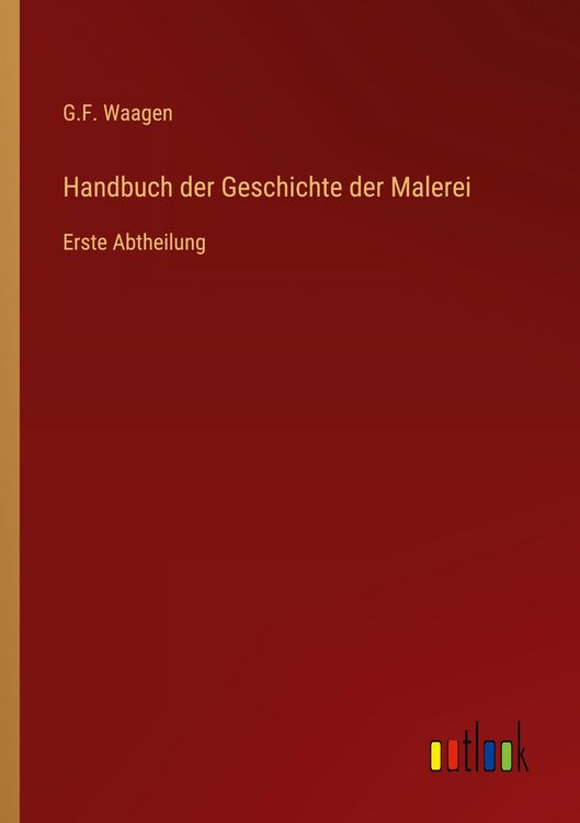 Produktbild: Handbuch der Geschichte der Malerei