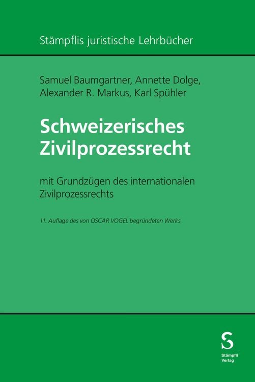 Produktbild: Schweizerisches Zivilprozessrecht