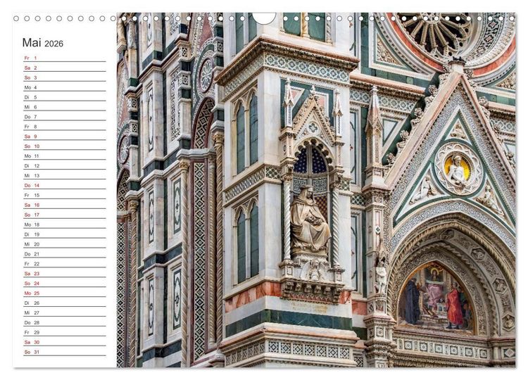 Produktbild: Florenz - Impressionen (Wandkalender 2026 DIN A3 quer), CALVENDO Monatskalender
