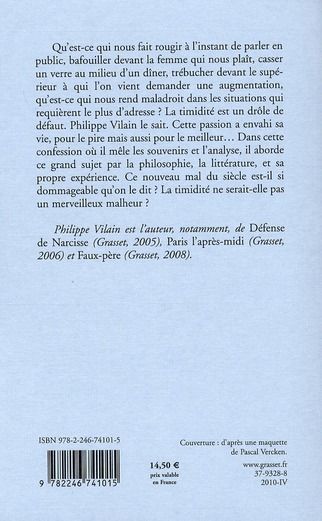 Produktbild: Confession d'un timide