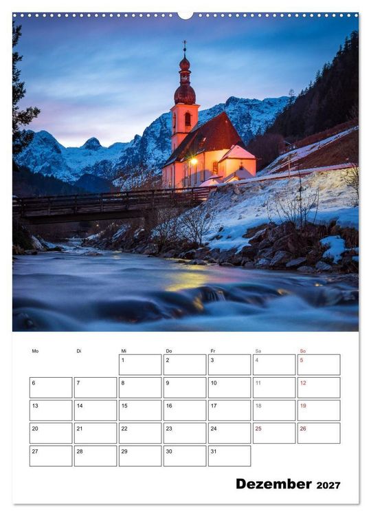 Produktbild: Traumhaftes Deutschland - Idyllische Ansichten (hochwertiger Premium Wandkalender 2027 DIN A2 hoch), Kunstdruck in Hochglanz