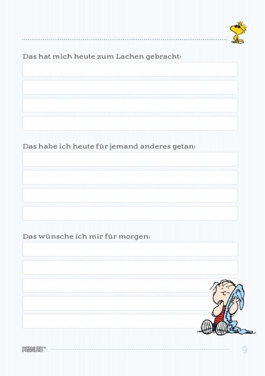 Produktbild: Peanuts Geschenkbuch: Ein guter Tag