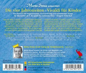 Produktbild: Die Vier Jahreszeiten.Vivaldi F&uuml;r Kinder