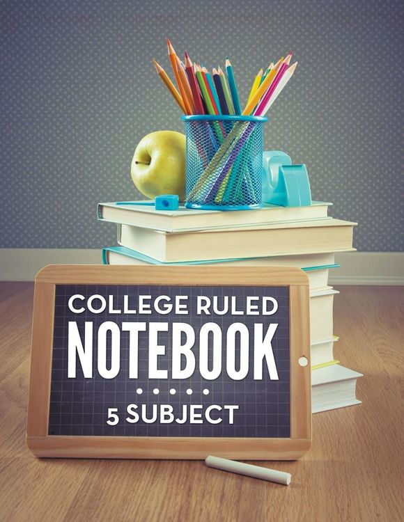 Produktbild: College Ruled Notebook - 5 Subject
