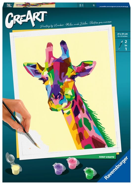Produktbild: CreArt Adults Trend - Funky Giraffe