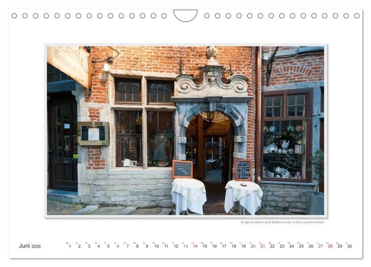 Produktbild: Emotionale Momente: Br&uuml;ssel - Hauptstadt Europas (Wandkalender 2026 DIN A4 quer), CALVENDO Monatskalender