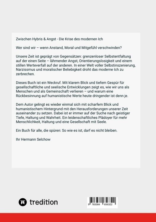 Produktbild: Zwischen Hybris & Angst: Die Krise des modernen Ich Band I