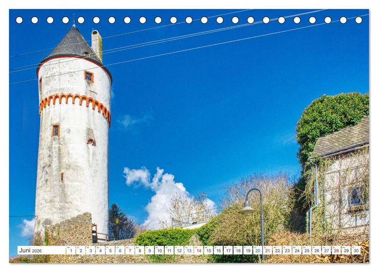 Produktbild: M&uuml;nstermaifeld - Stadt mit Herz und Geschichte (Tischkalender 2026 DIN A5 quer), CALVENDO Monatskalender