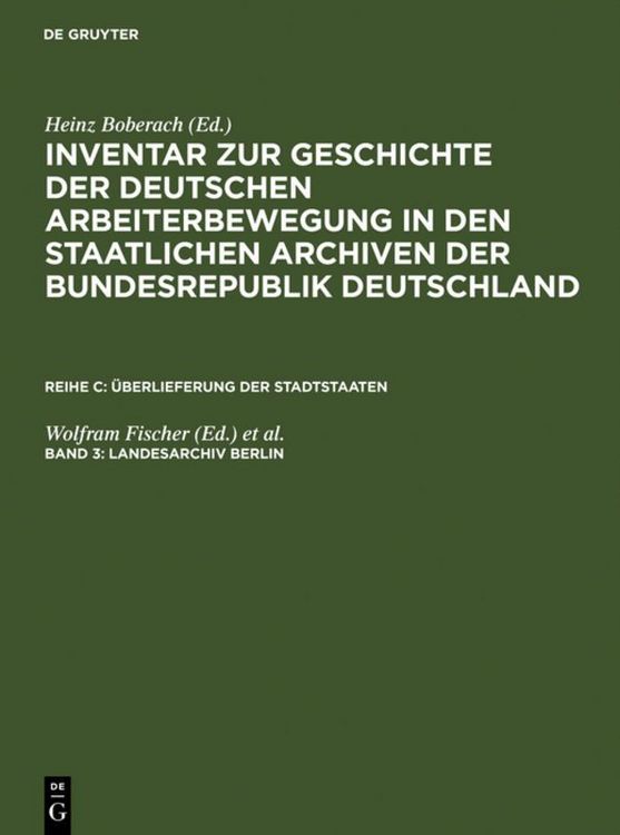 Produktbild: Landesarchiv Berlin