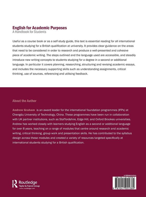 Produktbild: English for Academic Purposes