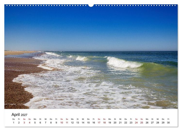 Produktbild: Norderney Paradies in der Nordsee (Wandkalender 2027 DIN A2 quer), CALVENDO Monatskalender