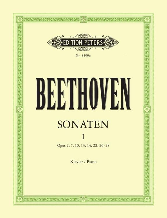 Produktbild: Sonaten f&uuml;r Klavier - Band 1