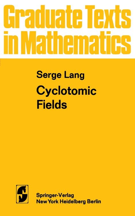 Produktbild: Cyclotomic Fields