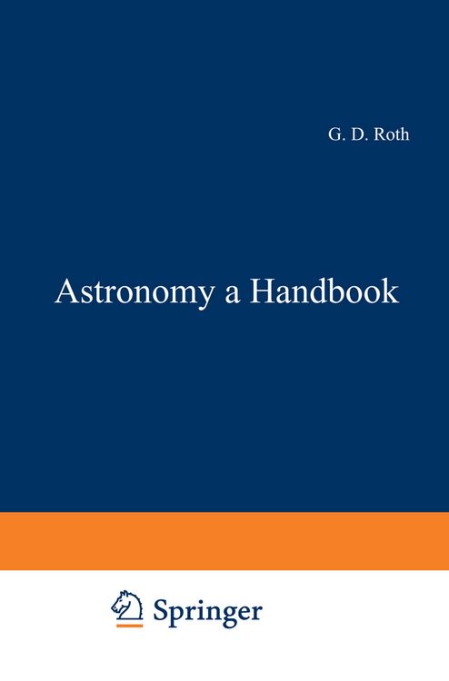 Produktbild: Astronomy: a Handbook