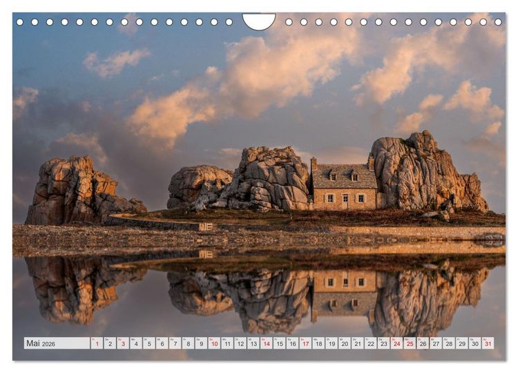 Produktbild: Wilde Bretagne (Wandkalender 2026 DIN A4 quer), CALVENDO Monatskalender