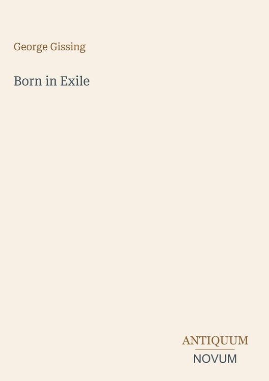 Produktbild: Born in Exile