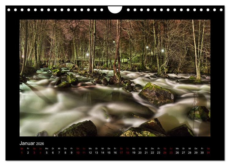 Produktbild: Finnland - Nordische Farbenspiele (Wandkalender 2026 DIN A4 quer), CALVENDO Monatskalender