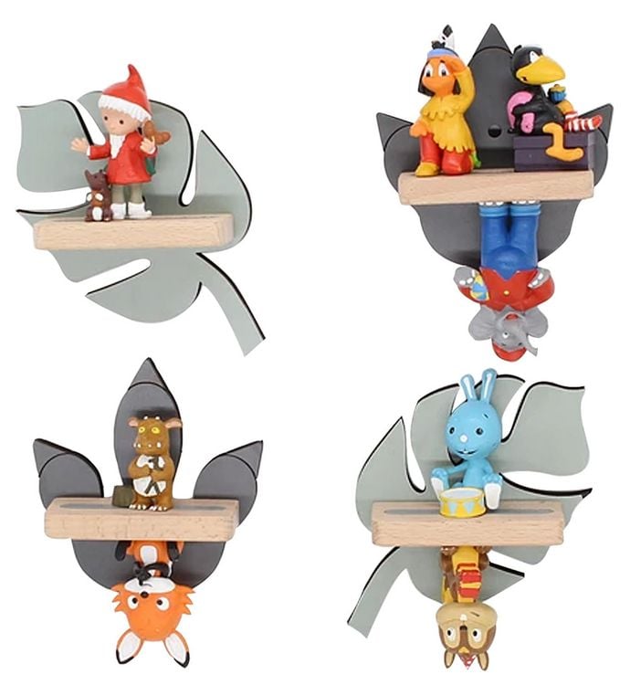 Produktbild: Regal Blätter 4 teiliges Set Kinder Tonies Figuren
