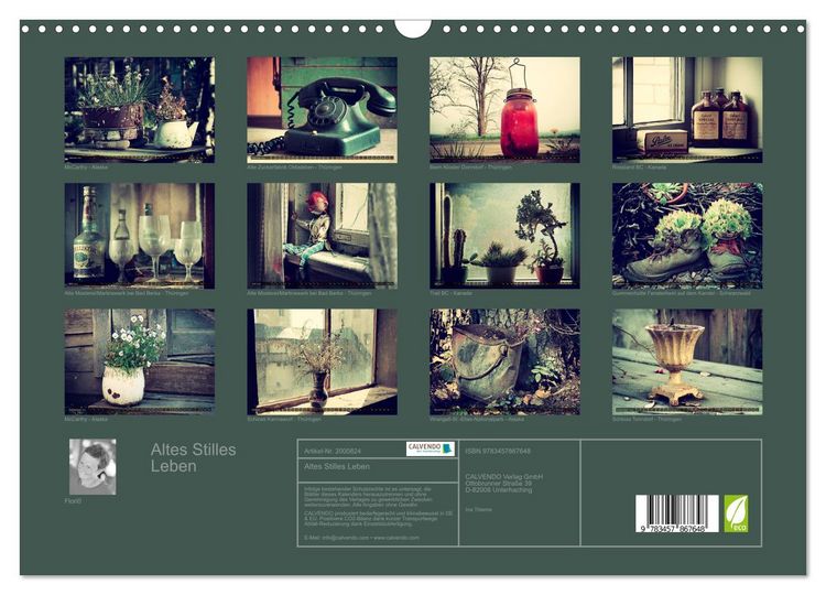 Produktbild: Altes Stilles Leben (Wandkalender 2026 DIN A3 quer), CALVENDO Monatskalender