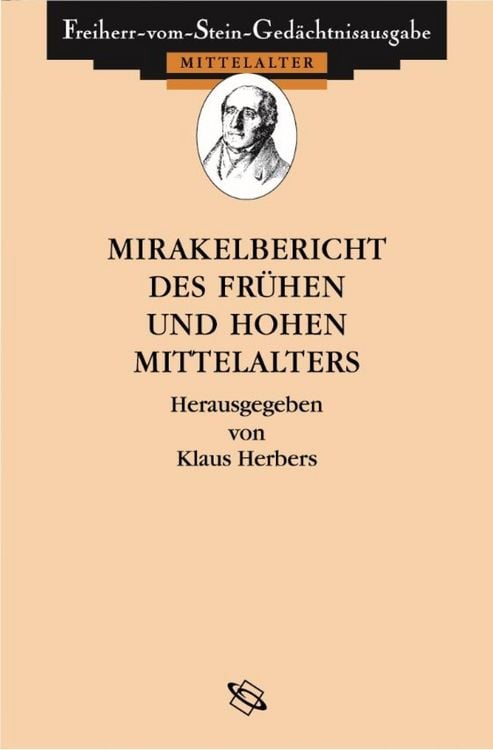 Produktbild: Mirakelberichte des fr&uuml;hen und hohen Mittelalters