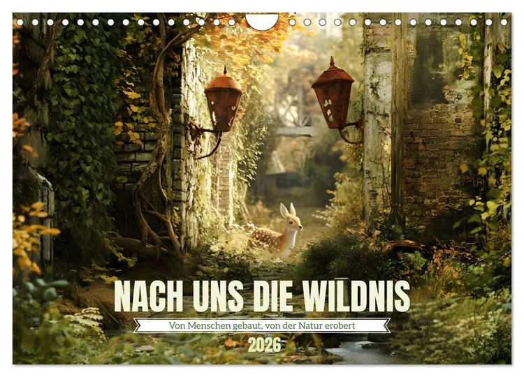 Produktbild: Nach uns die Wildnis (Wandkalender 2026 DIN A4 quer), CALVENDO Monatskalender