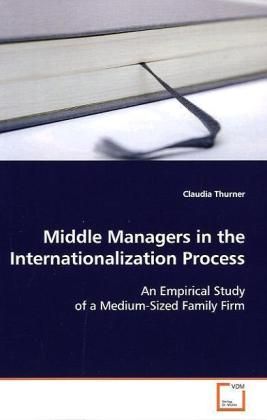 Produktbild: Thurner, C: Middle Managers in the Internationalization Proc