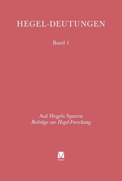 Produktbild: Auf Hegels Spuren