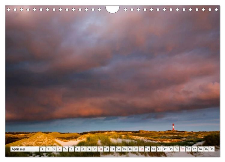 Produktbild: Amrum. Natur und Landschaften (Wandkalender 2027 DIN A4 quer), CALVENDO Monatskalender